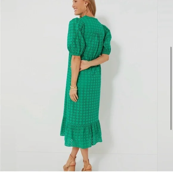 💚NWOT Hyacinth House Green Eyelet Midi Tryall
Dress size Small💚 - Picture 2 of 8